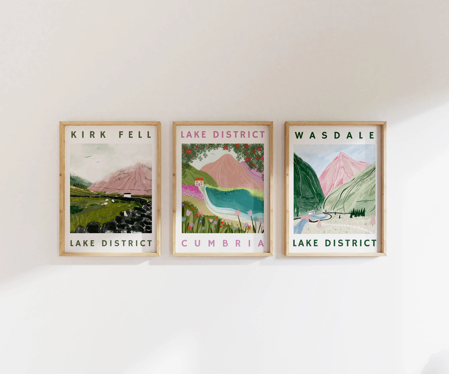 House by the Lake Poster A4 / A3