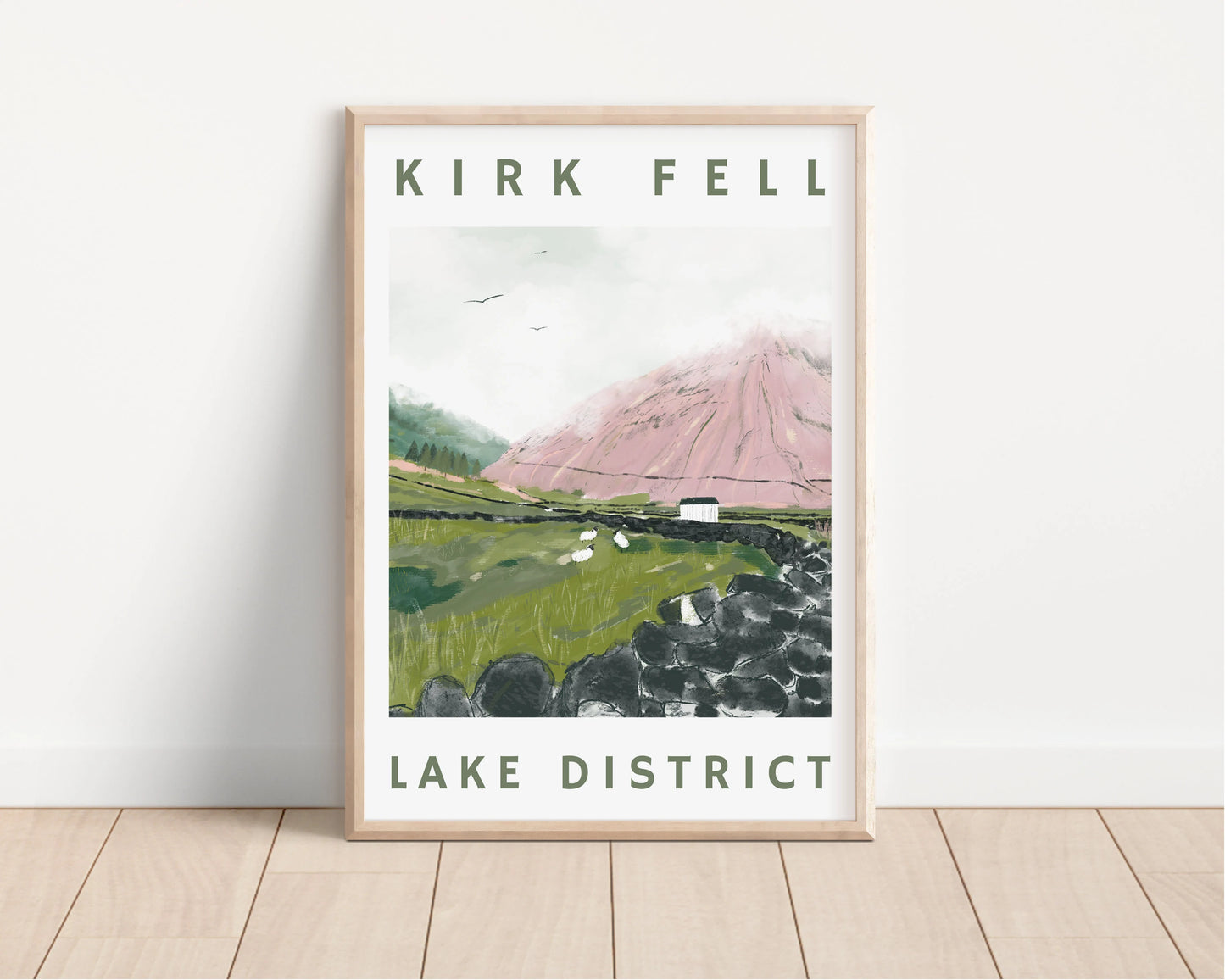Kirk Fell Poster A4 / A3