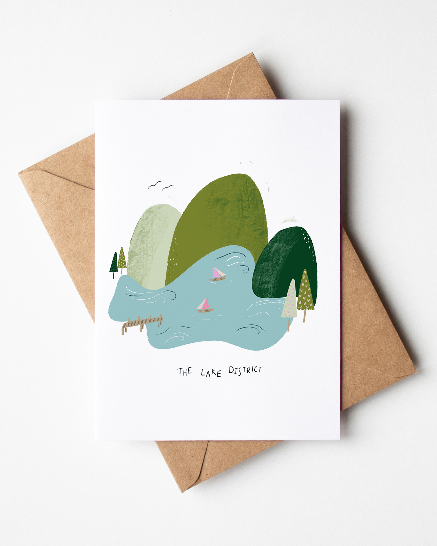 Lake District A6 Greetings Card