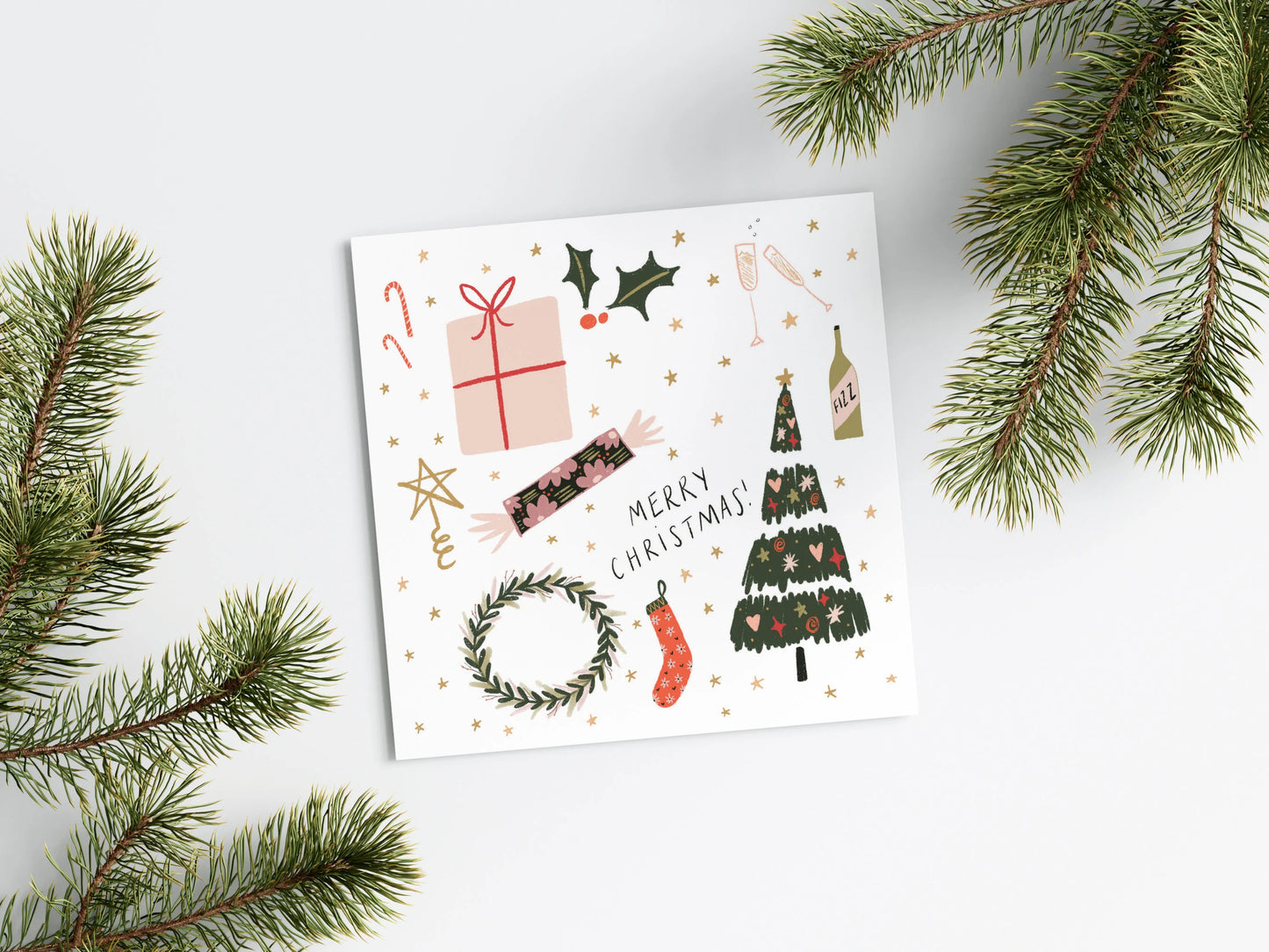 Christmas Favourites Greetings Card
