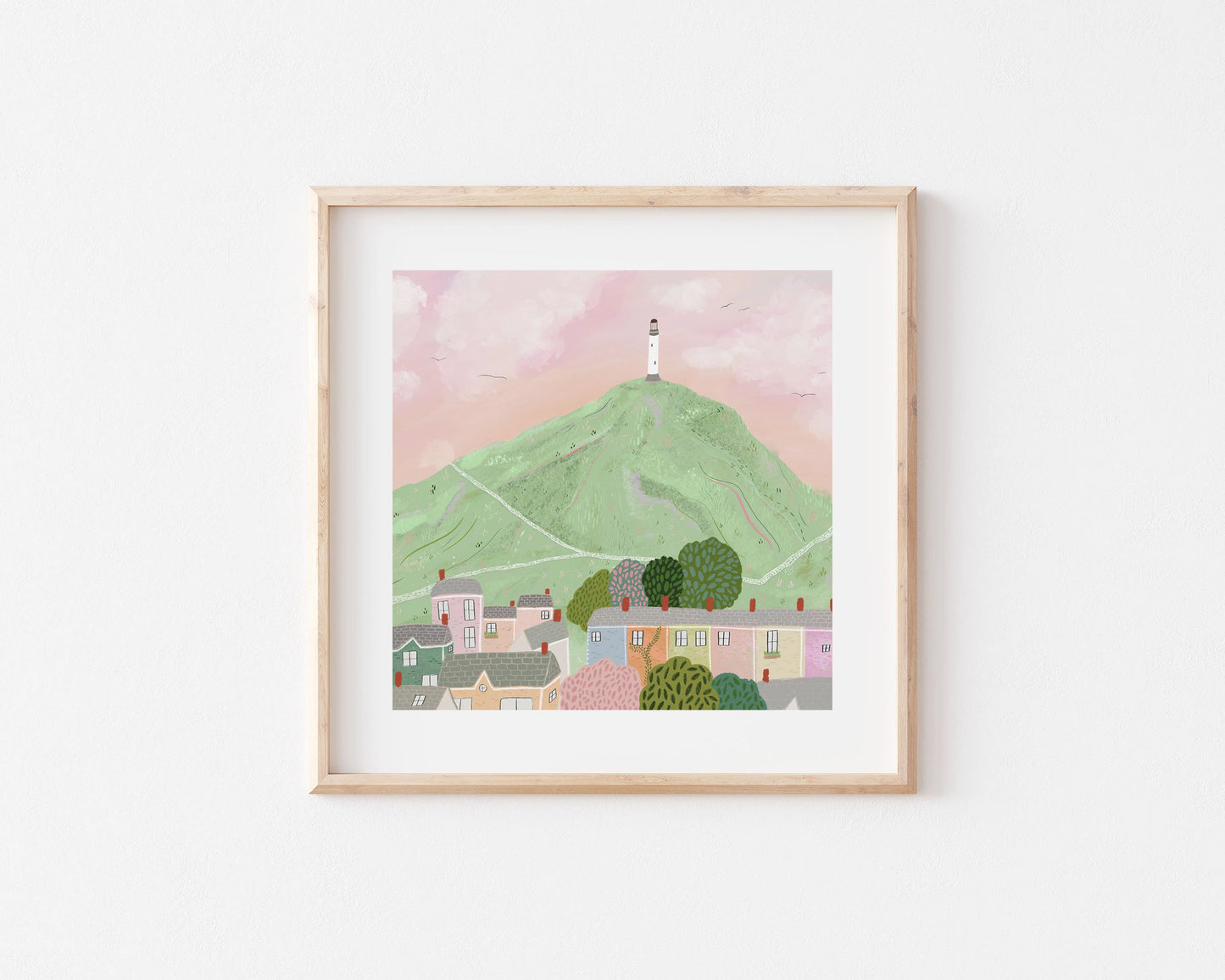 Sunset in Ulverston Print