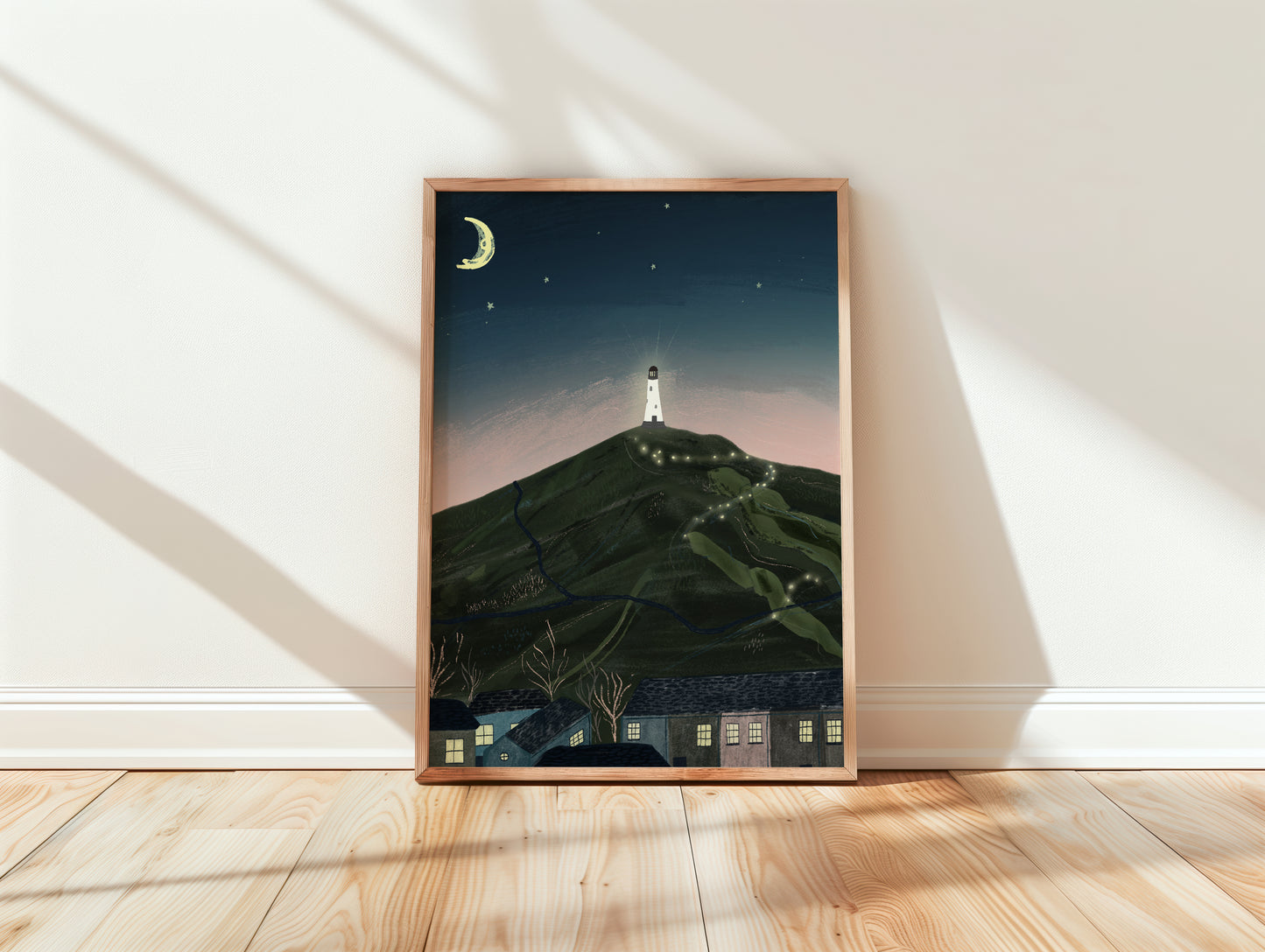 A Run to the Hoad at Twilight