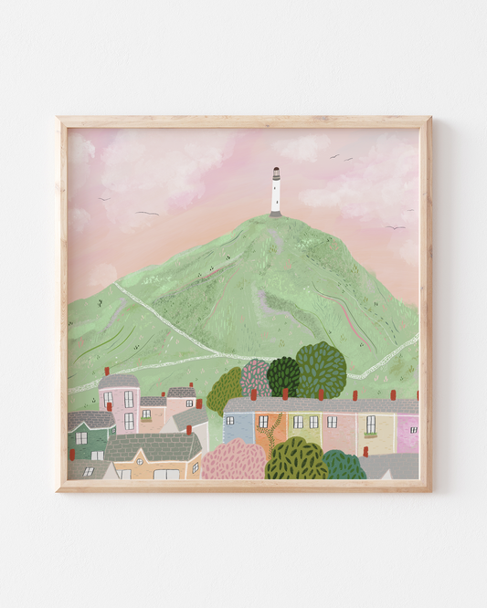 Sunset in Ulverston Print